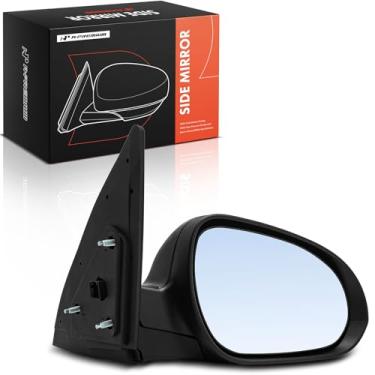 Imagem de A-Premium Espelho retrovisor elétrico do lado do motorista compatível com Hyundai Elantra 2009 2010 2011 2012 - Espelho retrovisor externo externo preto dobrável manual aquecido com seta