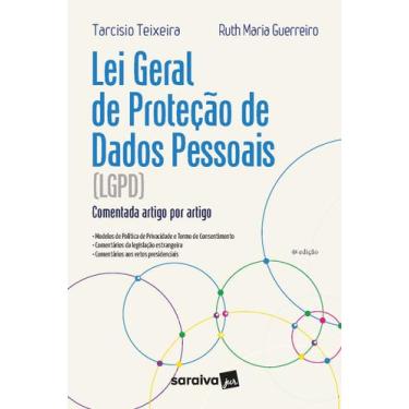 Imagem de Livro - Lei Geral de Proteção de Dados Pessoais: Comentada Artigo Por 