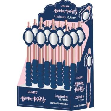 Imagem de Lapiseira 0.7MM Bruna Tavares C/ESPELHO DP.C/12 - Leonora