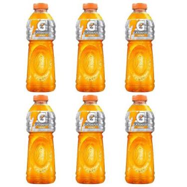 Imagem de Kit 6 Gatorade Laranja 500ml Cada