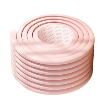 Imagem de Bothyi Protetores de canto macios para esca de beliche, protetores de canto de 6,56 pés, degraus de tração para degraus de escada para bor de esca, Rosa