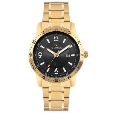 Imagem de Relógio Technos Masculino Militar Dourado - 2115ucc-1p