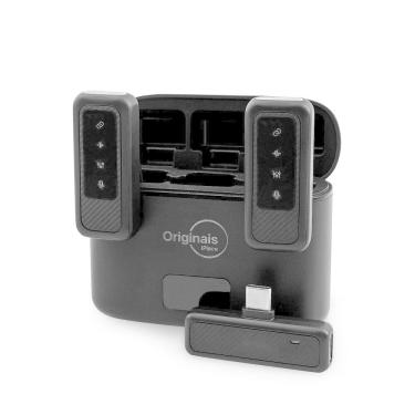 Imagem de Microfone de Lapela, Duplo, USB-C, Originais iPlace