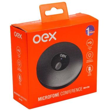 Imagem de Microfone para Conferencia Preto OEX MK200