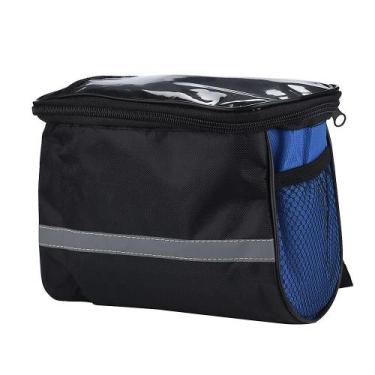 Imagem de Bicicleta de bicicleta top frame frente Pannier Saddle Tube Saco Bik -