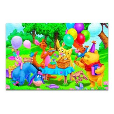 Imagem de Quebra Cabeça Ursinho Pooh Personalizado 120 Peças 002 - Pomps Geek