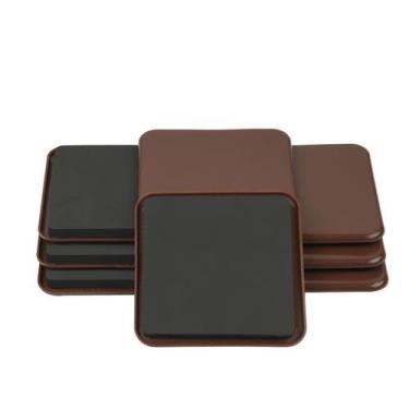 Imagem de Furniture Sliders New Space de 4,7" para carpete, pacote com 8