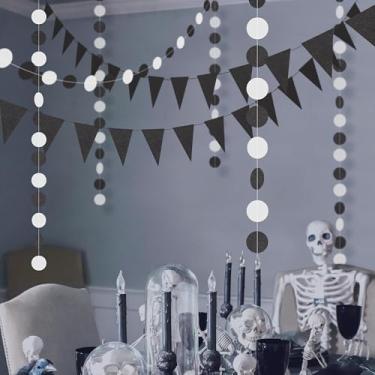 Imagem de Cheerland — Conjunto de artigos para festa de Halloween, decoração de bolinhas, decoração de triângulo, decoração de festa, decoração de pendente, decoração para pendurar para pendurar/transpirador/banner para chá de bebê, chá de bebê, quarto infantil