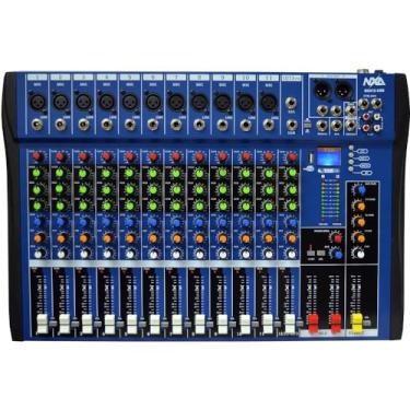 Imagem de Mesa de Som 12 Canais Com Bluetooth, EFX e USB MSX-12 USB - NXA