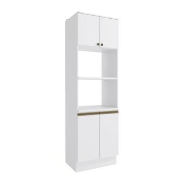 Imagem de Kit 2 Fornos Celeste Kappesberg 100% Mdf 4 Portas Branco