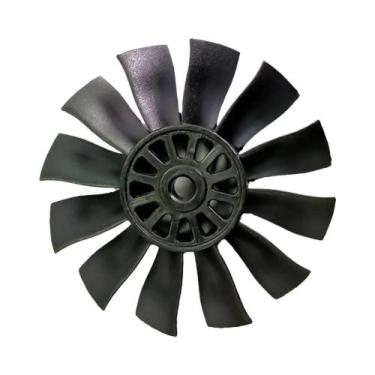 Imagem de Ventilador Ductado De 12 Lâminas Para Modelo De Avião RC EDF De 64MM D