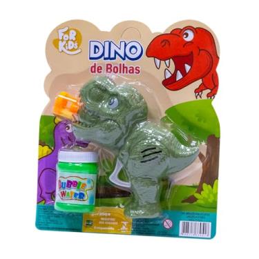 Imagem de For Kids - Brinquedo de bolha de sabão dinossauro com 1 carga