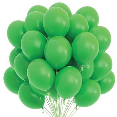 Imagem de Pacote com 20 balões de látex verde-floresta de 30,5 cm para aniversário, casamento, chá de bebê, formatura, revelação de gênero de noivado, aniversário, Natal, decorações de festas de fim de ano