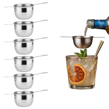 Imagem de Dosador Medidor De Bebidas Inox 50ml Bar Drinks Gin Com Alça de Apoio Jigger Barman (6)