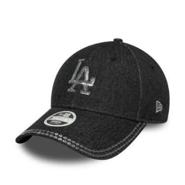 Imagem de BONE NEW ERA 9FORTY LOS ANGELES DODGERS MLB PRETO-Feminino