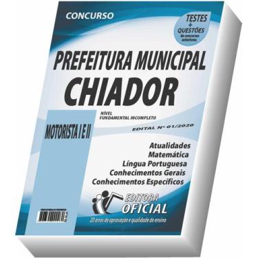 Imagem de Apostila Prefeitura De Chiador - Motorista I E Ii - Curso oficial
