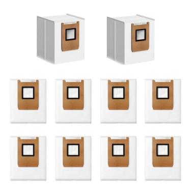 Imagem de Pacote com 10 sacos de pó de substituição compatíveis com aspirador de pó Omni E28 Omni/ E25, sacos de aspirador de pó não tecidos de grande capacidade de 3L para limpeza doméstica (não compatível com