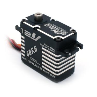 Imagem de JX BLS-HV7146MG 46KG Digital Brushless Standard HV Servo High Precision Steel Gear Motor Full CNC Aluminum Shell for RC Car Part