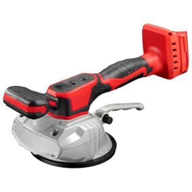 Imagem de Vibrador sem fio com 5 ventosas, alça ergonômica e compatibilidade com bateria de 18 V