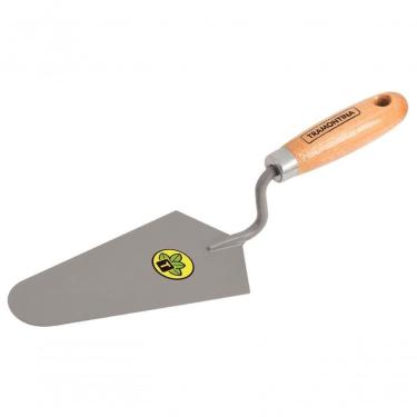 Imagem de Colher De Pedreiro Tramontina 7" Em Aço Cabo De Madeira