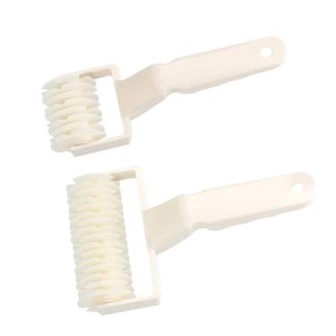 Imagem de Generic Cortador de Rolo da Treliça do Pão da Torta Dos Biscoitos Massa para Ferramentas Cozinha de Casa, Rolo Durável Cortador Pastelaria para Biscoitos, Pizza, Produtos Pastelaria (S e L)