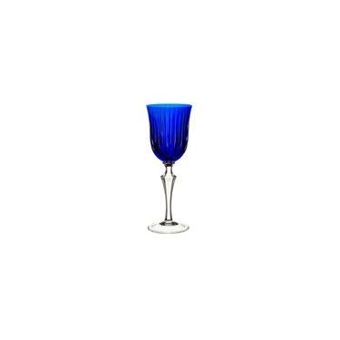 Imagem de Taça de licor em cristal Strauss Overlay 237.105.150 110ml azul escuro