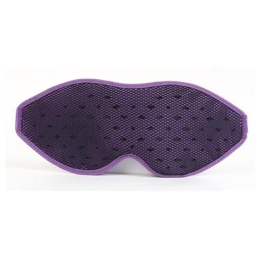 Imagem de Máscara de dormir contornada 3D para pessoas que dormem de lado – capa de olho com bloqueio de luz, alça ajustável, máscara de viagem leve e macia