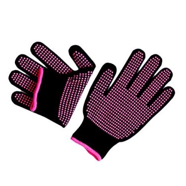 Imagem de Yinhing Luvas de Calor Dupla Face de Silicone Antiderrapante Luvas de Alta Temperatura para Modelagem de Cabelo Fio de Algodão Confortável e Durável Design Elástico Se Adapta à Maioria das (Cores
