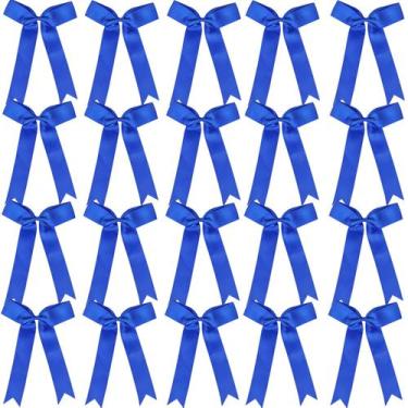 Imagem de Cheer Bows Hipcheer Collegiate Style para meninas, azul x20