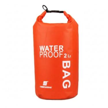 Imagem de Saco seco impermeável 5L - Saco seco flutuante para caiaque, passeios de barco, praia, acampamento | Bolsa à prova d'água para telefone, equipamentos