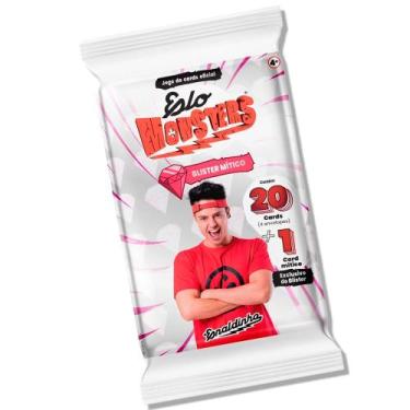 Imagem de Kit 1 Card Mítico Exclusivo + 20 Cards Elo Monsters Blister Mítico Ena