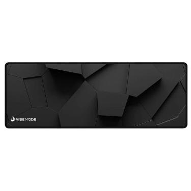 Imagem de Mousepad Gamer Rise Mode 3D 02, Estendido 900x300mm, Borda Costurada, Preto - RM-MP-3D2-B-Unissex