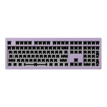 Imagem de Base de Teclado Mecânico Monsgeek Barebone M5 QMK, Barebone, Roxo-Unissex