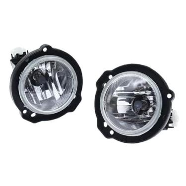 Imagem de Tsinesla Conjunto de lâmpada de neblina dianteira para Avanza 2012 2013 2014 2015 2016 2017 2018 2019 farol de neblina dianteiro para-choque dianteiro farol de neblina com lâmpada lente transparente