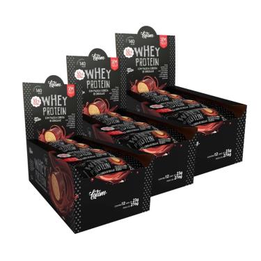 Imagem de Combo Latam Fit Pacoca Com Whey Protein Chocolate Zero 36 Un-Unissex