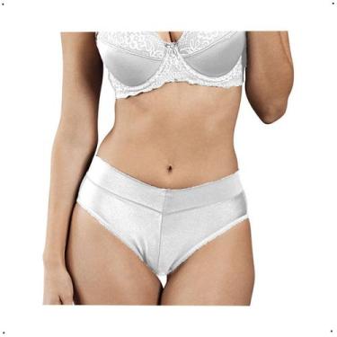 Imagem de Calcinha DeMillus Calça Cavada Cítara 026065, GR, Branco