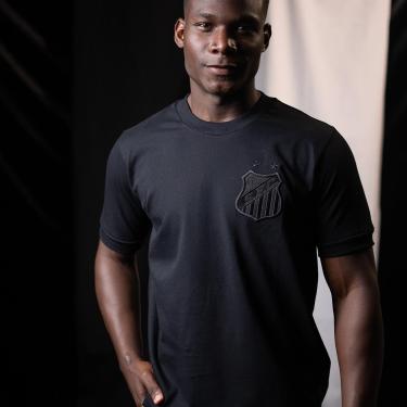 Imagem de Camisa Santos All Black Número 10 Masculina-Masculino