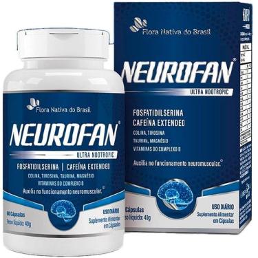Imagem de Neurofan ULTRA (Fosfatidilserina) 60 cápsulas Flora Nativa-Unissex