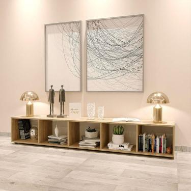 Imagem de Estante Livreiro 5 Nichos Liverpool Montana