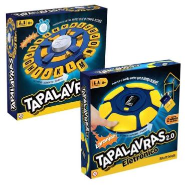 Imagem de Kit 2 Jogos Desafie seu Vocabulário 8 Anos Tapalavras Tapalavras 2.0 D