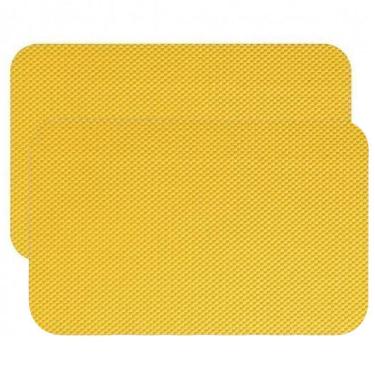 Imagem de Jogo Americano Antiderrapante - Todos Dias - Amarelo 6 Peças