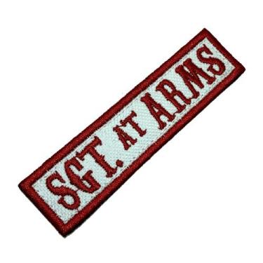 Imagem de NT0512T03 Sgt. at Arms Bordado Termo Adesivo ou Costura - BR44