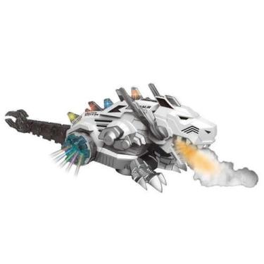 Imagem de Mecanossauro Dinossauro Robô com Som Luz Movimento e Fumaça - Toyng