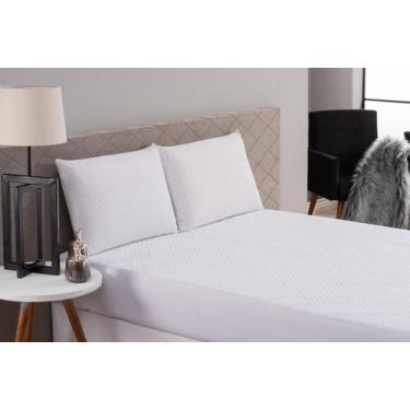 Imagem de Capa Protetor Impermeavel Casal Cama Box - Armazém do Enxoval