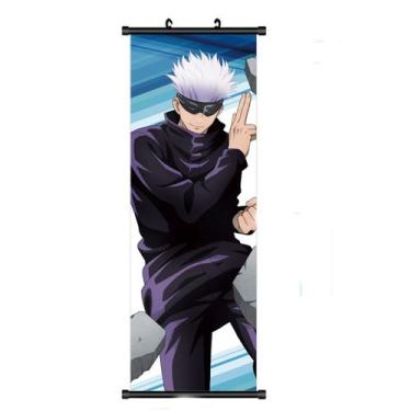 Imagem de Pintura de parede em tela Jujutsu Kaisen Gojo Satoru Anime - yiweisai
