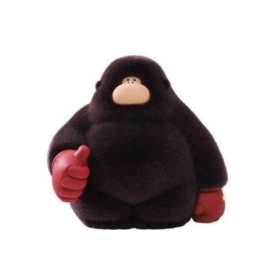 Imagem de Banco de moedas Desenho animado Creative Cute Gorilla PVC 16x15x17cm -
