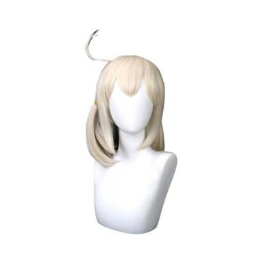Imagem de Peruca de cosplay Genshin Impact Klee Anime para Halloween e festa - t