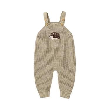 Imagem de Macacão Unissex De Malha Para Bebês, Meninos E Meninas, Macacão Fofo D