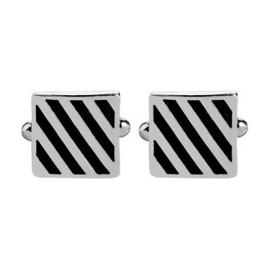 Imagem de Cufflinks Creative Listred para homens em liga leve 1,6 cm  1,6 cm - y