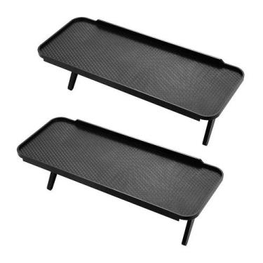 Imagem de Prateleira superior de TV, prateleira de tela, monitor ajustável, prat